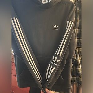 Adidas 3 stripe pullover